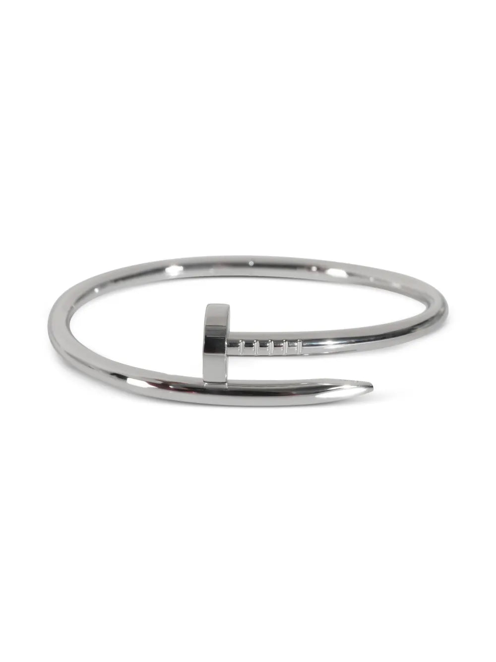Cartier Pre Owned 18kt White Gold Juste En Clou Bracelet