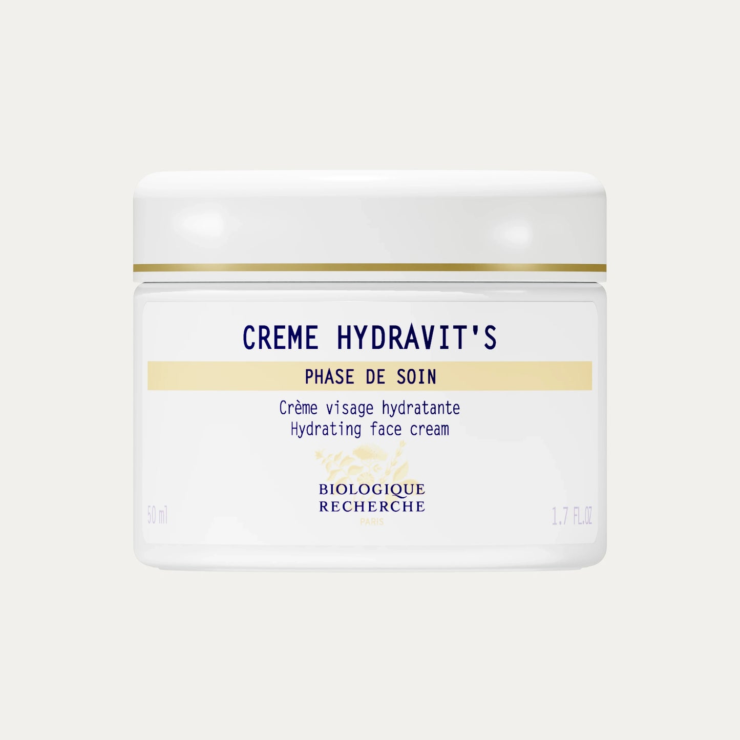 Crème Hydravit’S hydrating face cream for glowing skin and hydration.