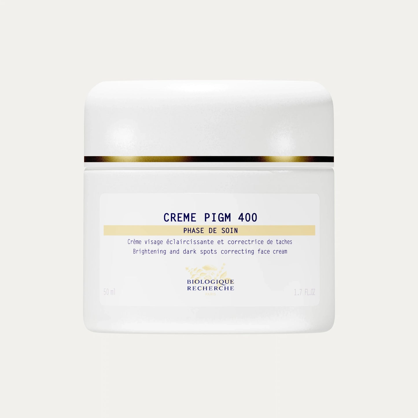 Crème PIGM 400 face serum for glowing skin and hydration.