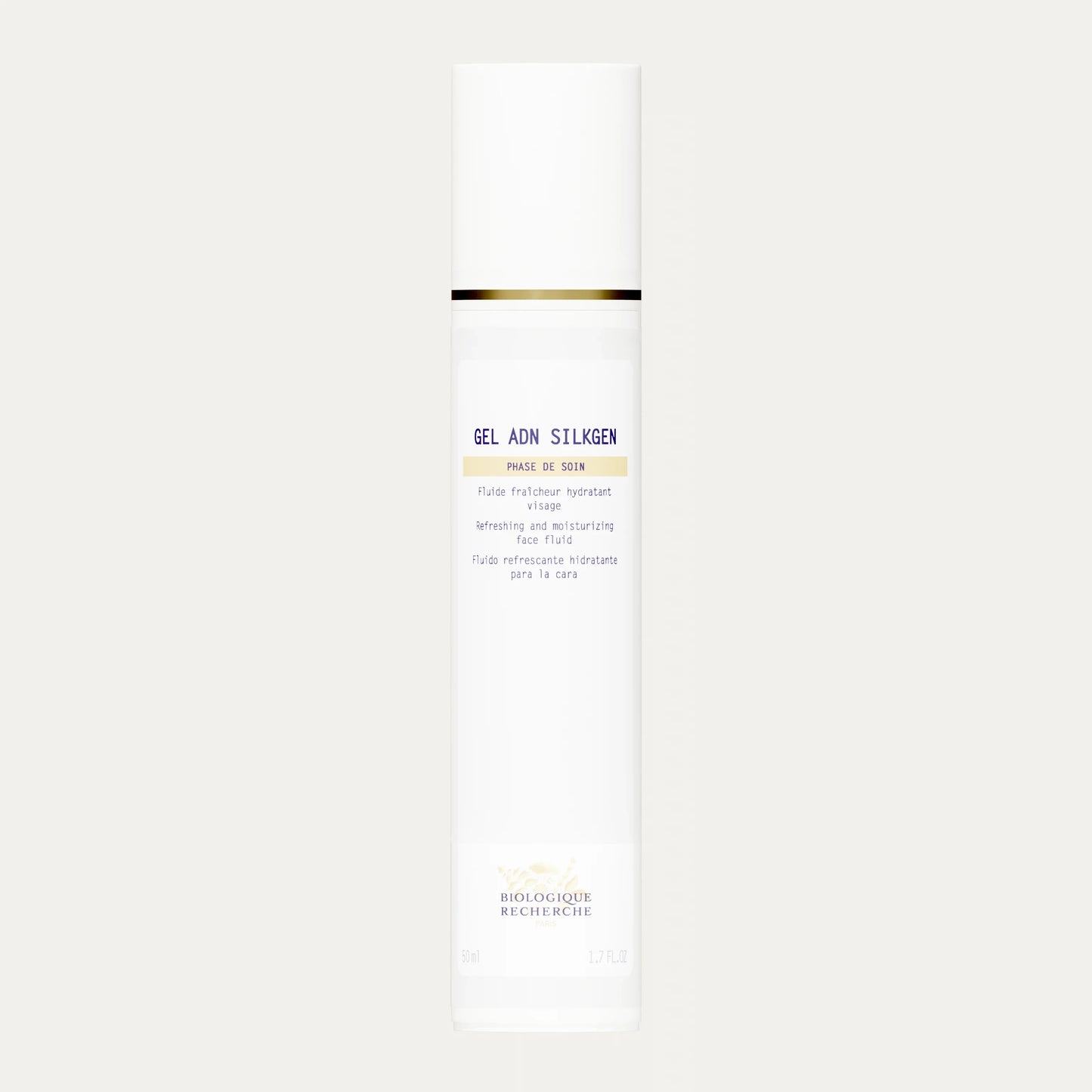 Gel ADN Silkgen face serum for hydration and glowing skin.