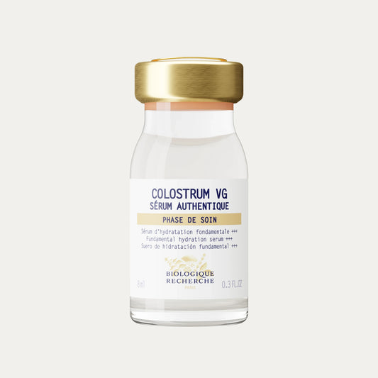 Colostrum VG face serum for hydration and glowing skin.