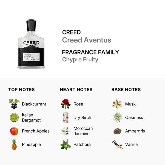 Creed Aventus / EDP Spray 3.3 oz (100 ml) (m) luxury fragrance with fruity notes