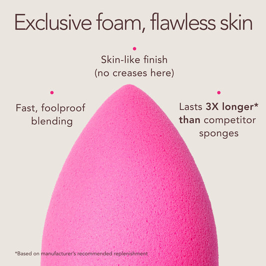 ORIGINAL Beautyblender® Makeup Sponge for flawless blending and skin-like finish.