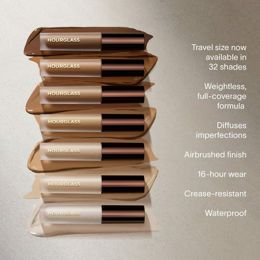 Mini Vanish™ Airbrush Concealer travel size, weightless full coverage.