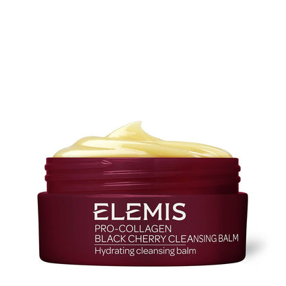 Pro-Collagen Black Cherry Cleansing Balm 100g, hydrating skincare for glowing skin.