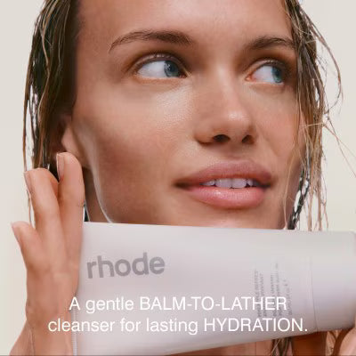 rhode Pineapple Refresh PGA Daily Cleanser for hydration and glowing skin.