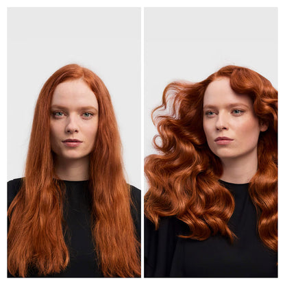 Airwrap i.d. - multi-styler straight to wavy hair transformation.