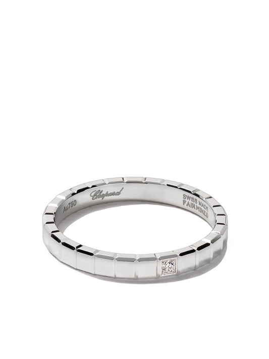 Chopard  18kt white gold Ice Cube Pure diamond ring