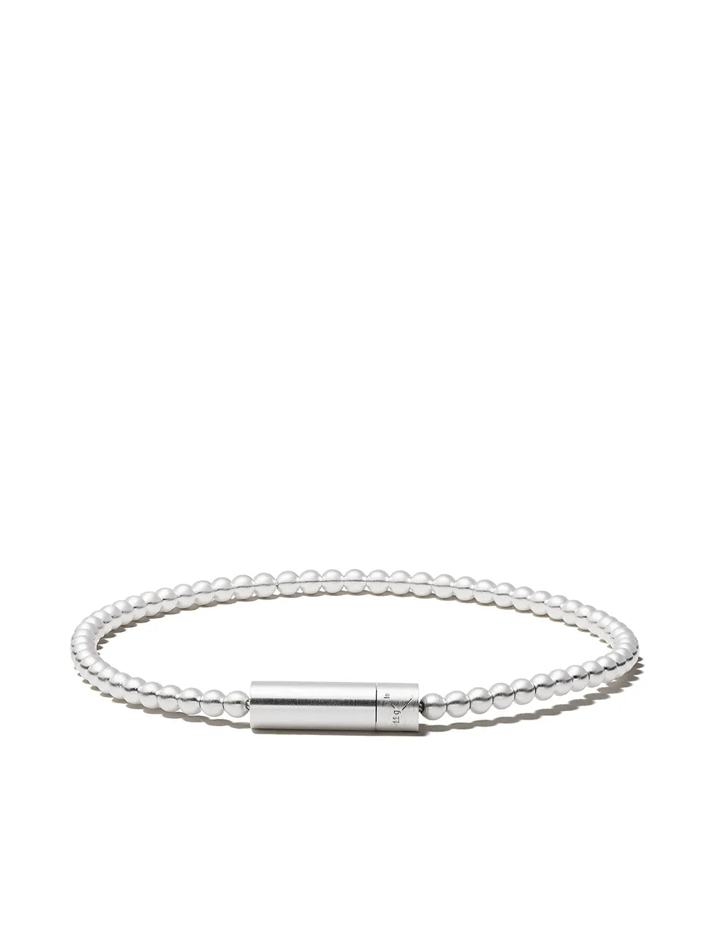 Le Gramme Sterling Silver Le 11 Grammes Beads Bracelet for Men and Women