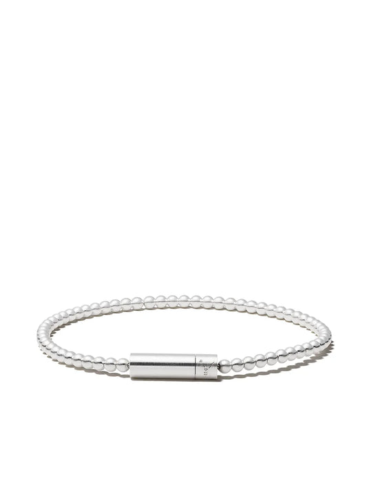 Le Gramme Sterling Silver Le 11 Grammes Beads Bracelet for Men and Women