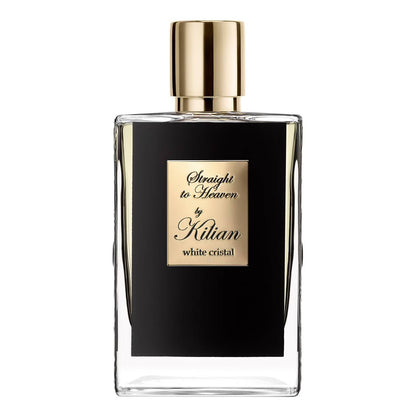 Kilian Paris Straight To Heaven, White Cristal Refill Eau de Parfum 100ml bottle, warm woody fragrance.