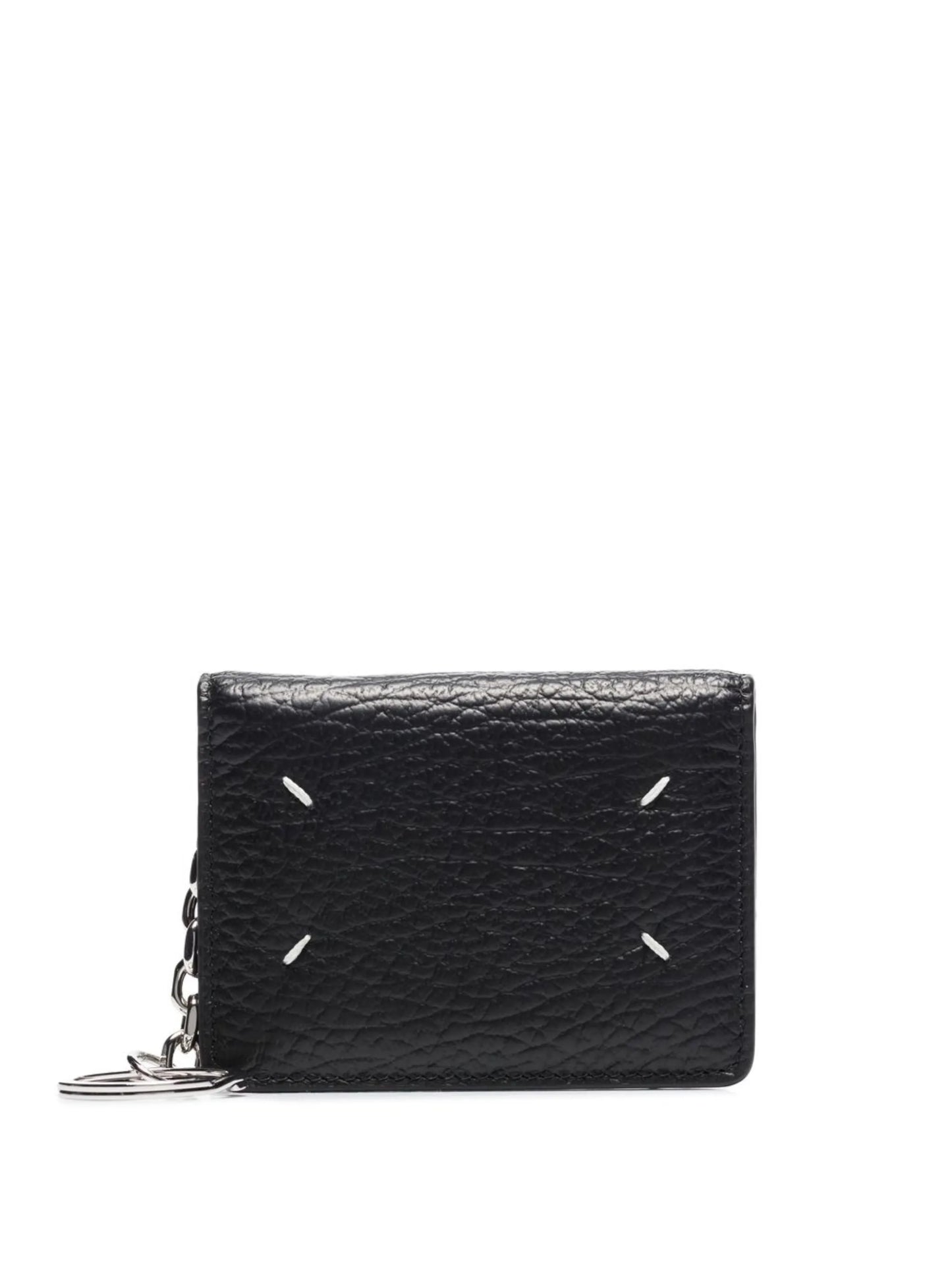 Maison Margiela  four-stitch leather card holder