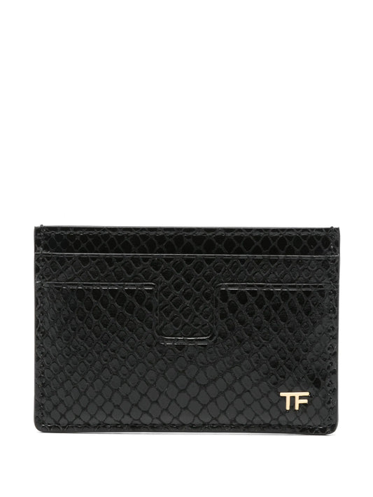 TomFord  python-print card holder