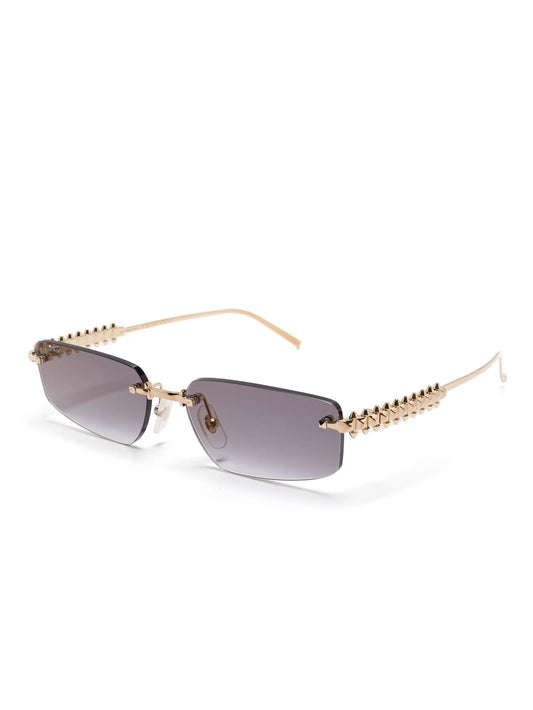 Cartier Eyewear  rimless sunglasses