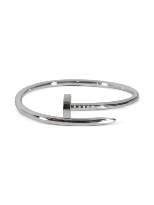 Cartier Pre Owned 18kt White Gold Juste En Clou Bracelet