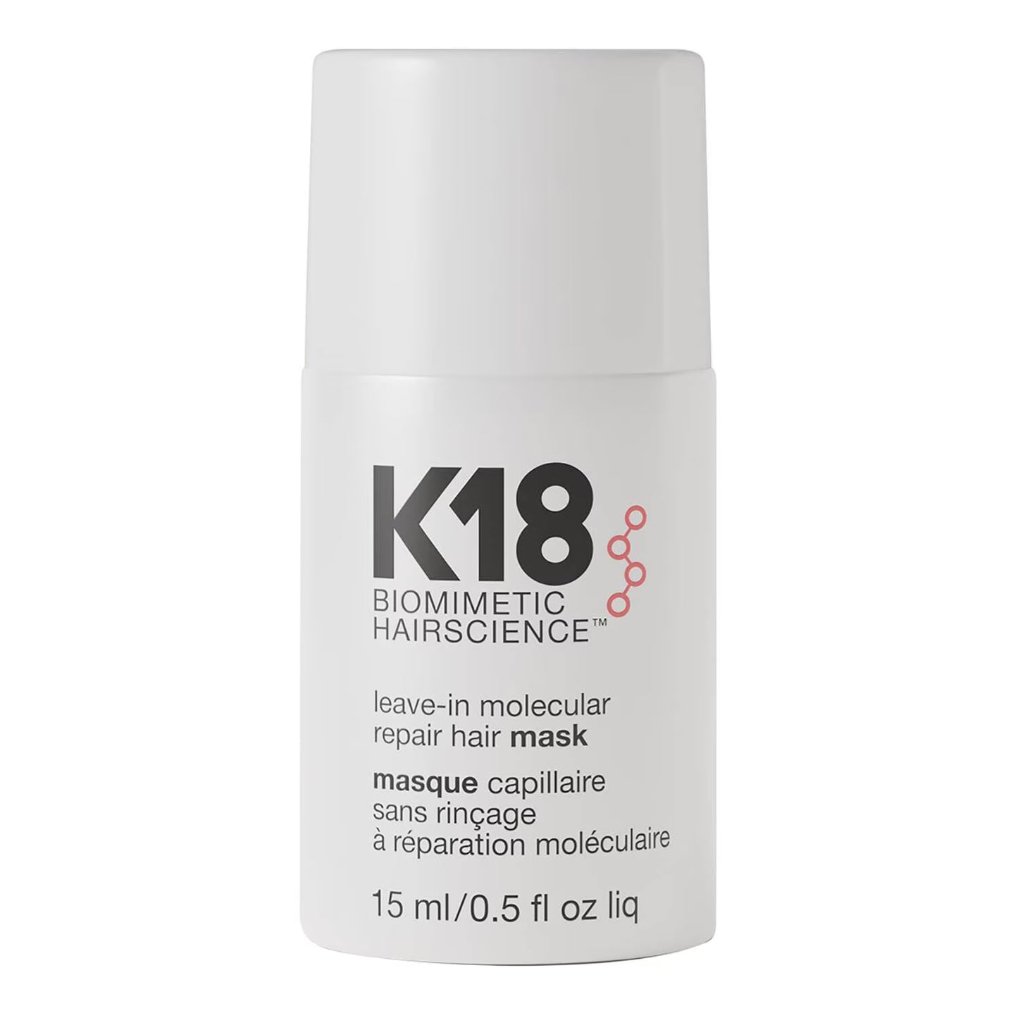 K18 Biomimetic Hairscience Leave-in Molecular Repair Hair Mask - Treatment for Damaged Hair