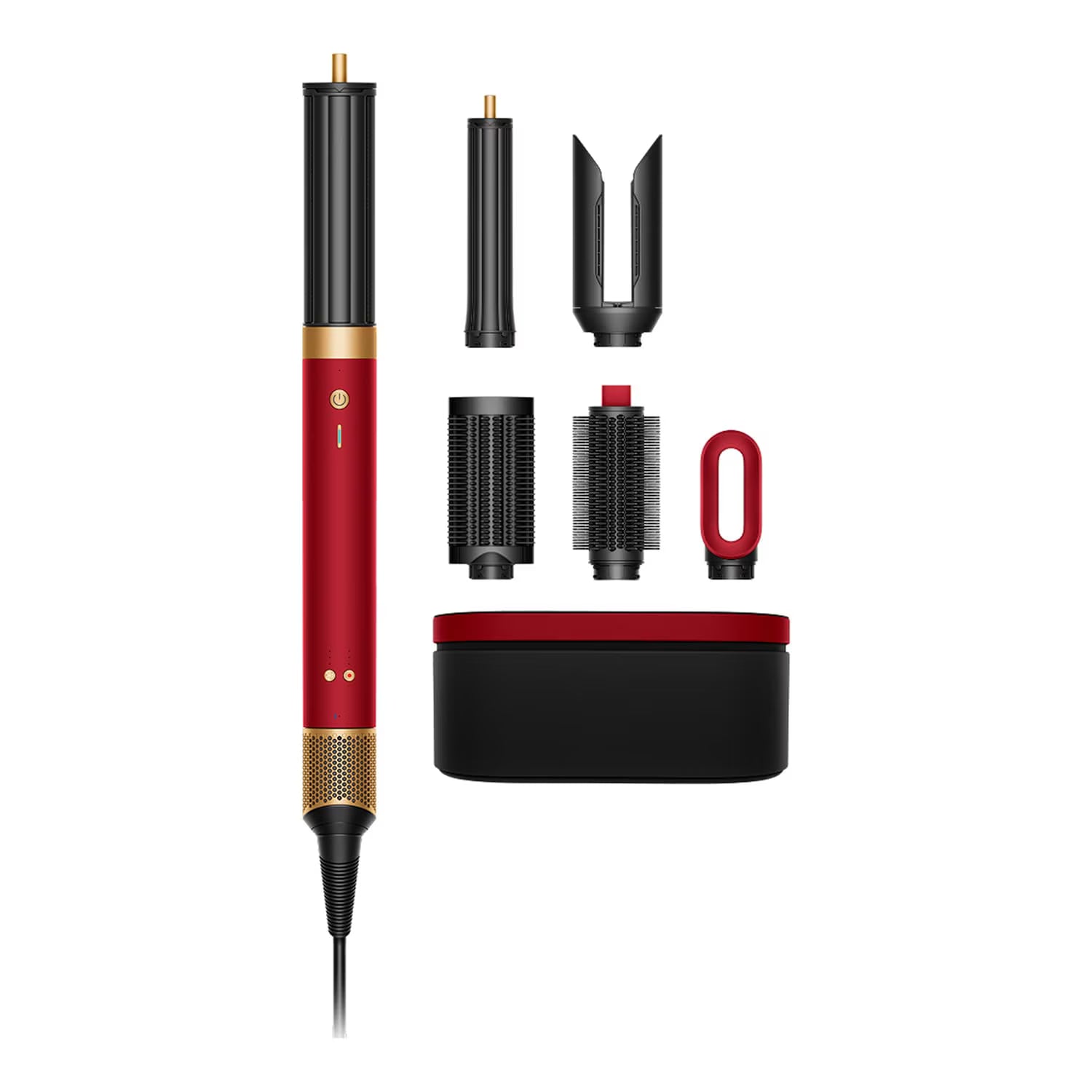 Dyson Airwrap Co-anda2x™ multi-styler and dryer Red Velvet / Gold with styling attachments