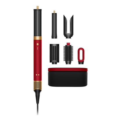 Dyson Airwrap Co-anda2x™ multi-styler and dryer Red Velvet / Gold with styling attachments