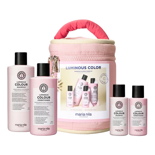Maria Nila Luminous Color Beauty Bag 350x300x100x100ml