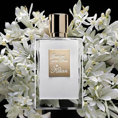 Kilian Paris Good Girl Gone Bad Eau de Parfum 100ml in floral arrangement, luxurious scent