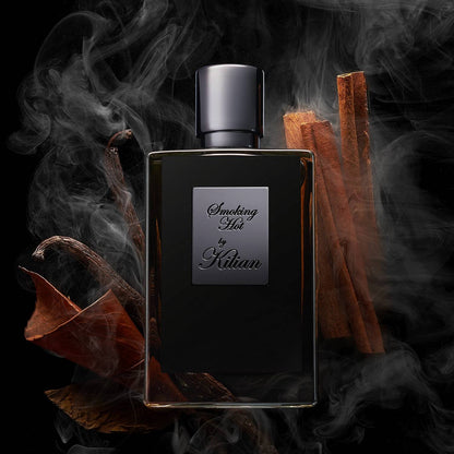 Kilian Paris Smoking Hot Eau de Parfum with smoky spices for addiction.
