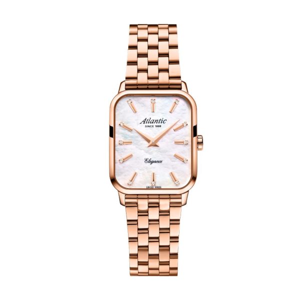 Elegance Belle | Rose Gold with Mother Of Pearl Dial and Metal Bracelet