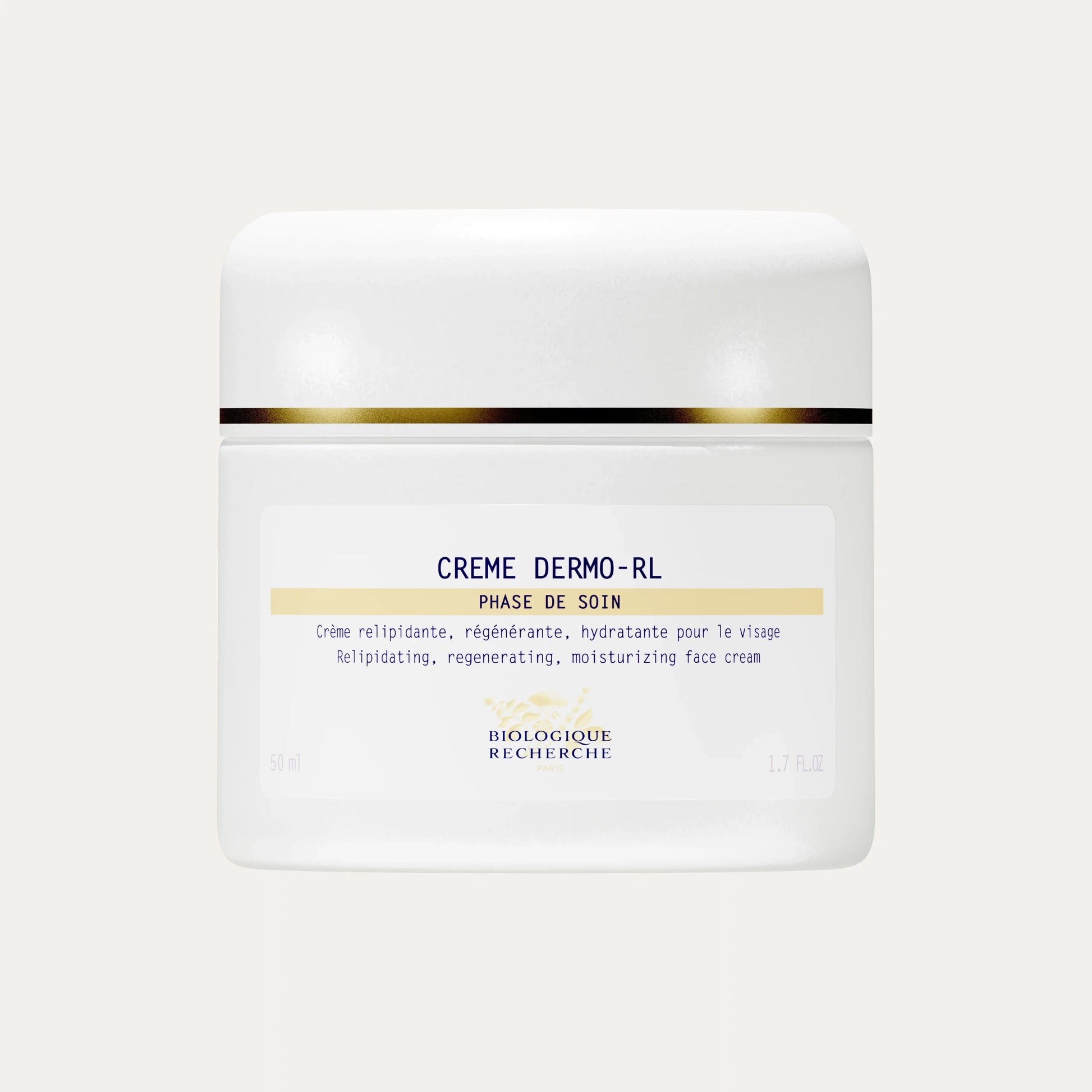 Crème Dermo-RL moisturizing face cream for glowing skin.