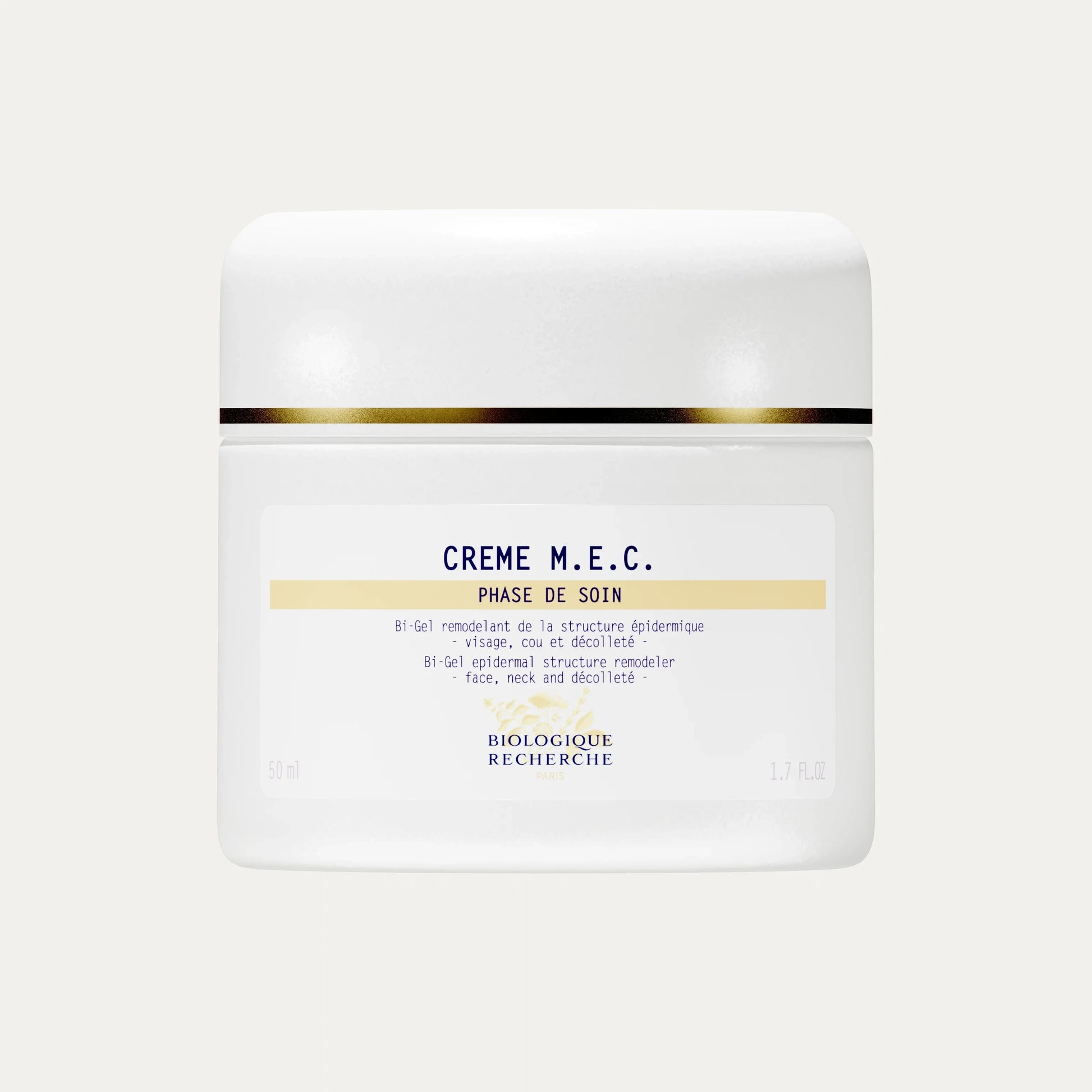 M.E.C. Youth Renew Cream for glowing skin and hydration.