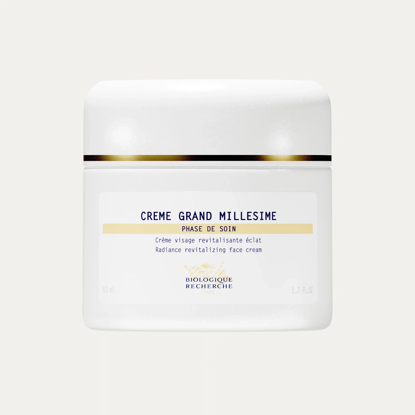 Crème Grand Millésime face serum for glowing skin and hydration