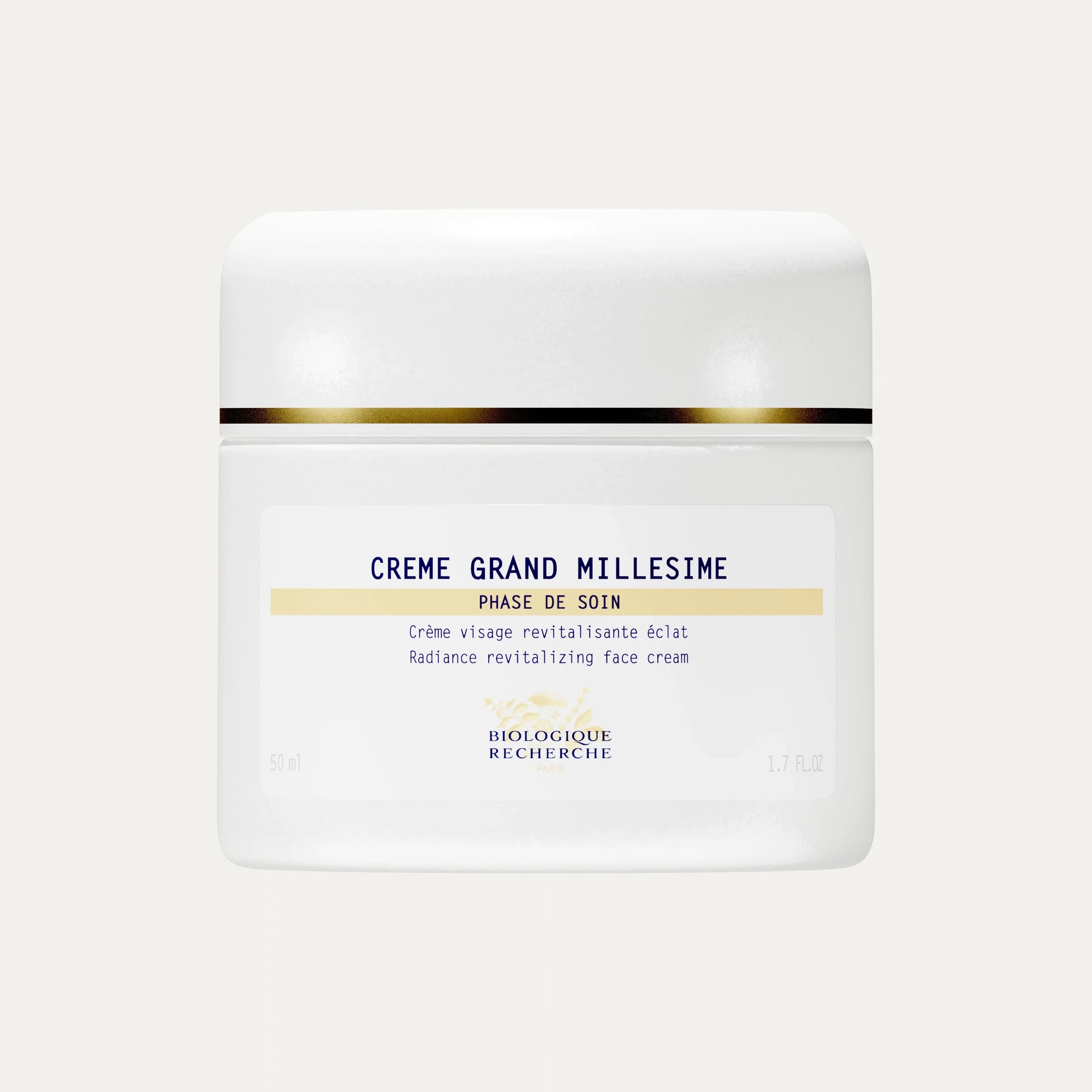 Crème Grand Millésime face serum for glowing skin and hydration
