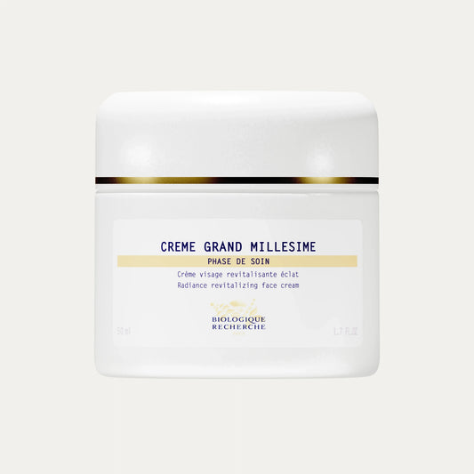 Crème Grand Millésime face serum for glowing skin and hydration