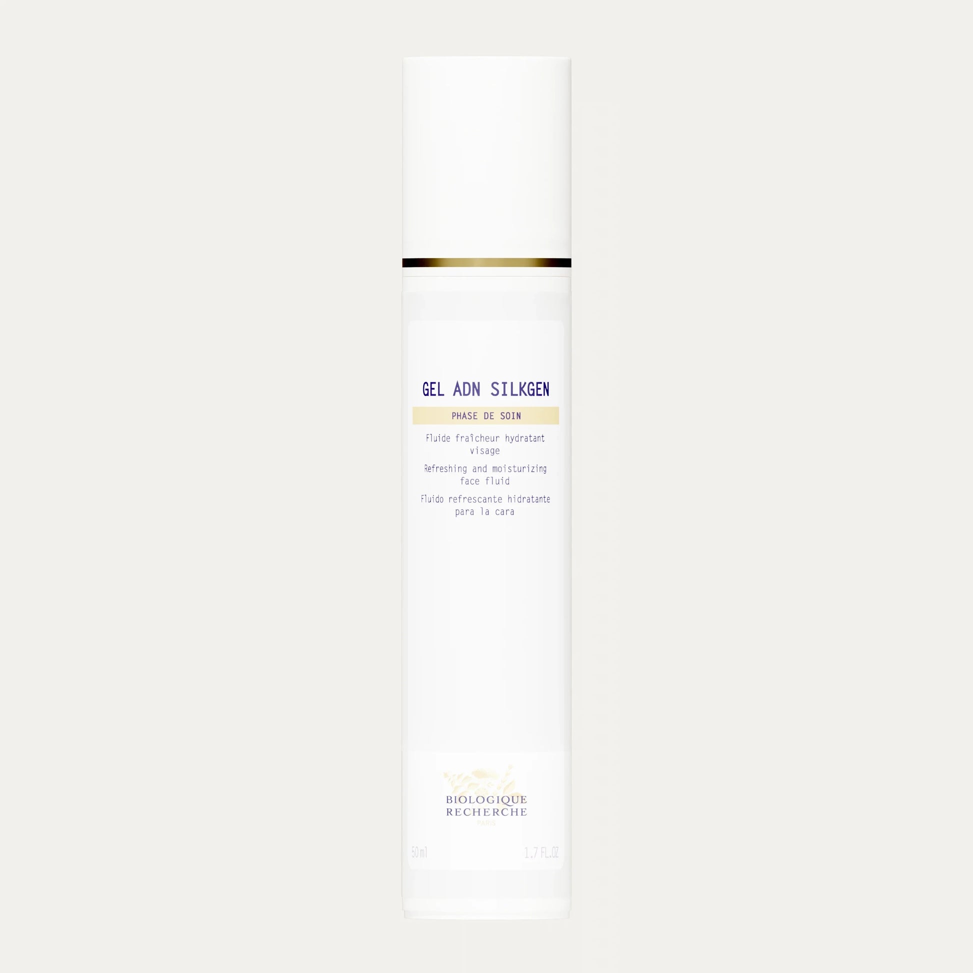 Gel ADN Silkgen face serum for hydration and glowing skin.