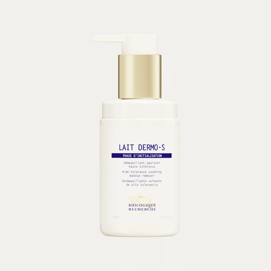 Lait Dermo-S face serum for hydration and glowing skin.
