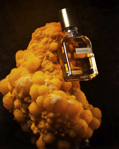 BERGAMASK perfume extract for captivating, long-lasting fragrance.