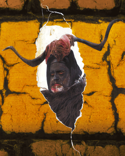 Bergamask perfume extract on textured yellow background.