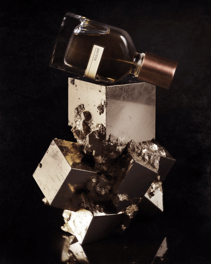 BRUTUS perfume bottle showcasing timeless beauty and elegance.