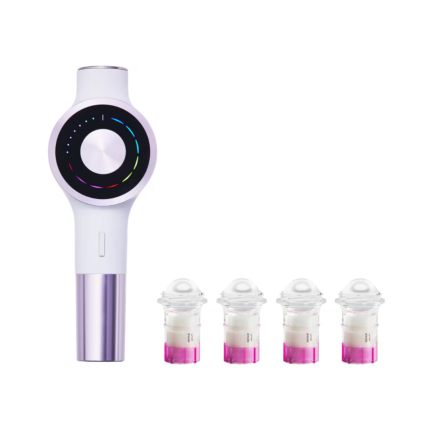 Repairing routine LED Device and Capsules Repair for glowing skin hydration