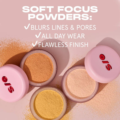 Mini Ultimate Blurring Setting Powder for flawless, all-day wear.