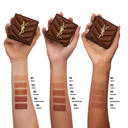 All Hours 24H Hyper Sunkissed Glow Bronzer shades and packaging showcase.