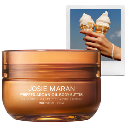 Vanilla Vibezzz - Whipped Argan Oil Refillable Firming Body Butter Jar for glowing skin and intense hydration.