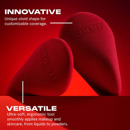 Turn Up The Base Infinity Beauty Sponge for smooth makeup application.