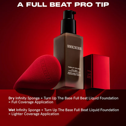 Turn Up The Base Infinity Beauty Sponge for flawless makeup application