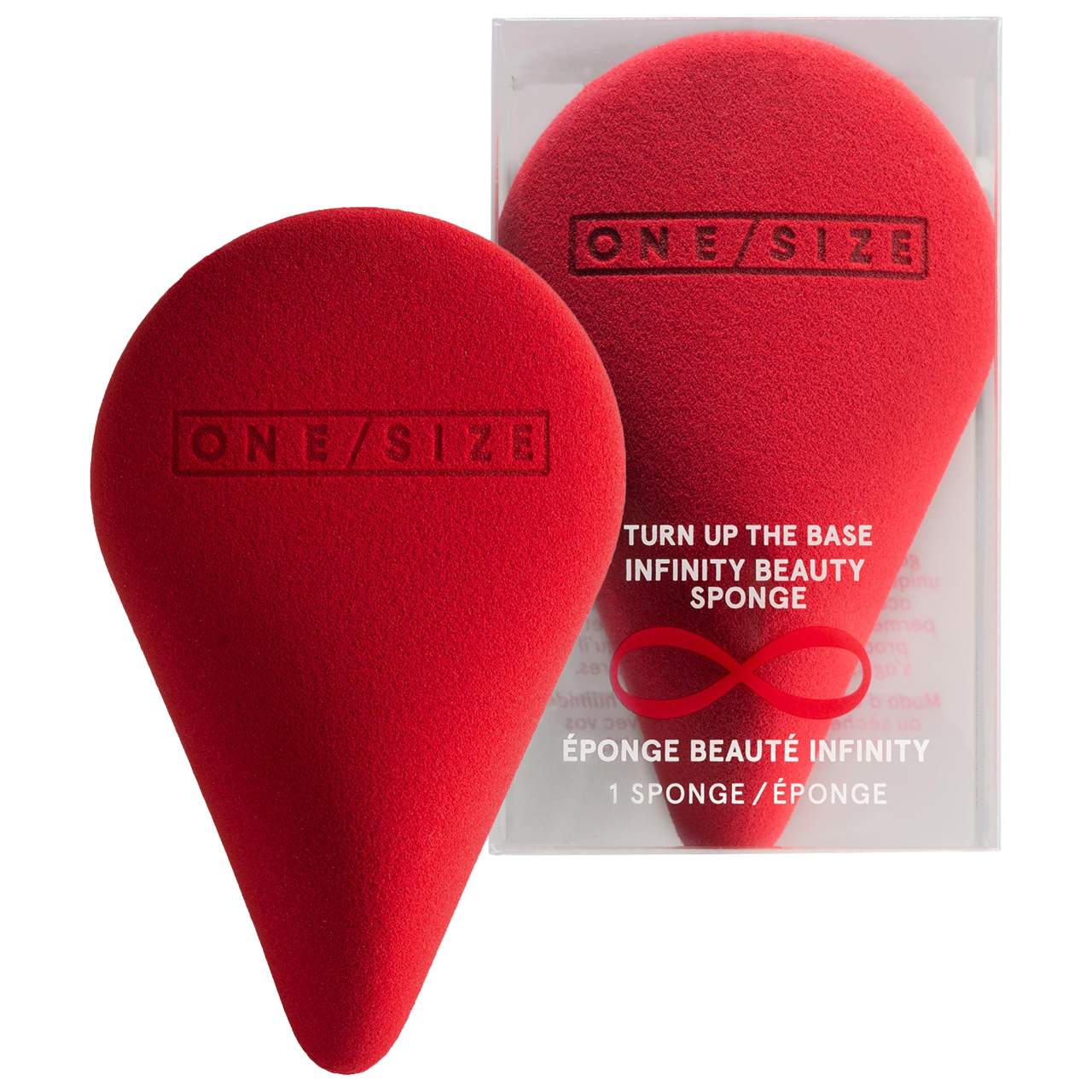 Turn Up The Base Infinity Beauty Sponge for flawless makeup application.