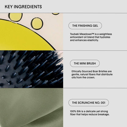 Crown Affair The Slick Back Ritual Hair Set key ingredients and benefits