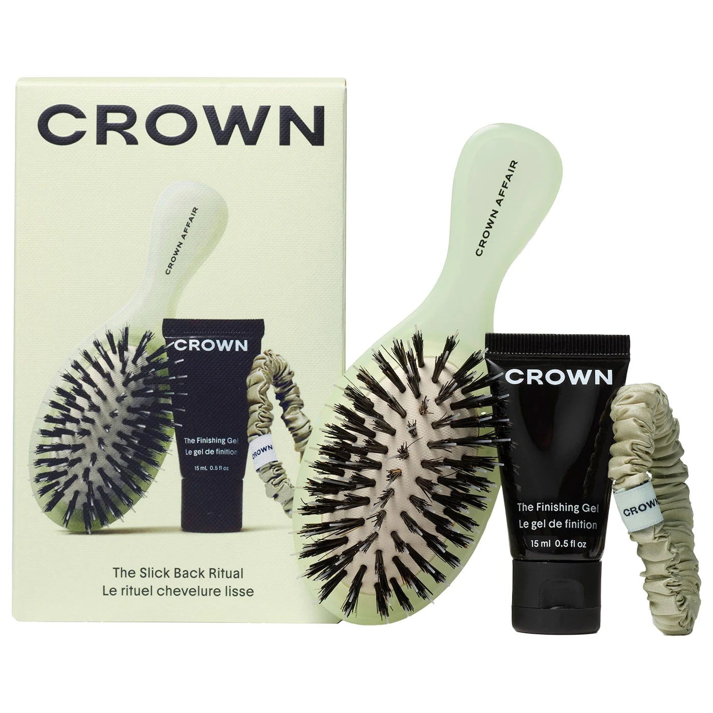 Crown Affair The Slick Back Ritual Hair Set for smooth, polished hair