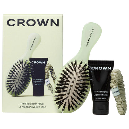 Crown Affair The Slick Back Ritual Hair Set for smooth, polished hair