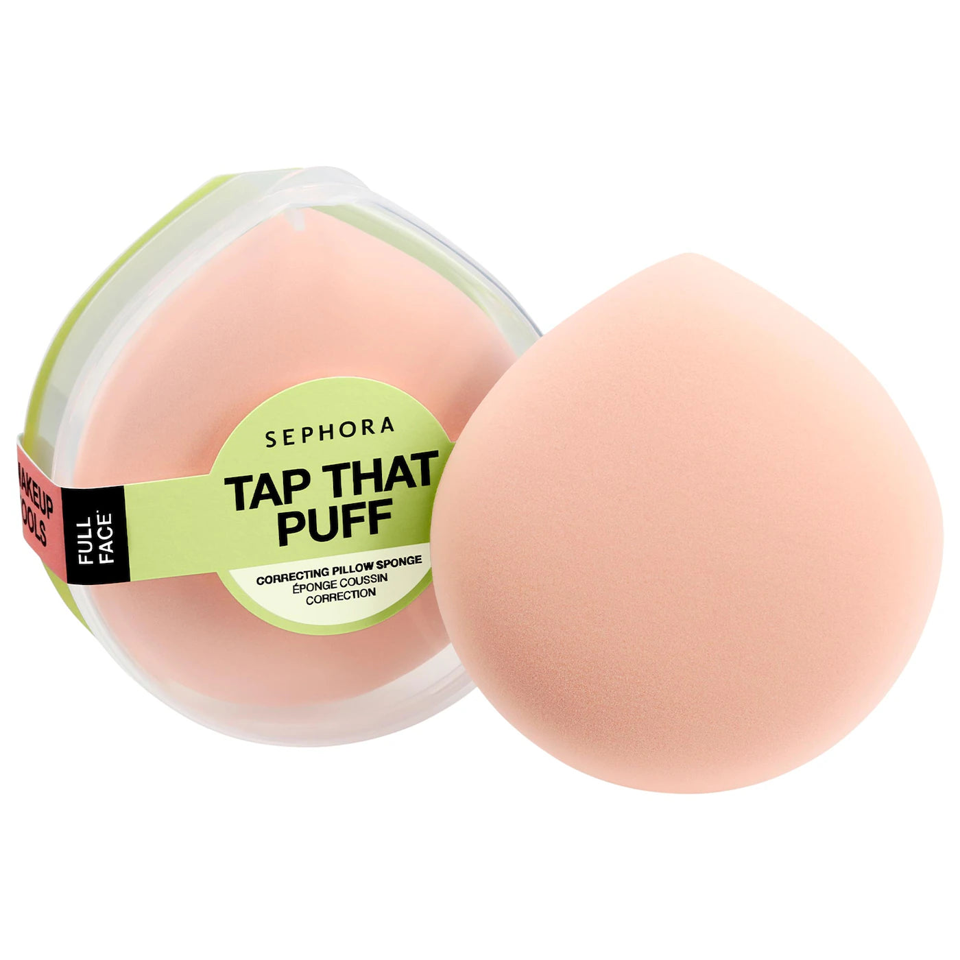 Tap That Puff Makeup Sponge for airbrushed foundation application