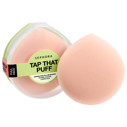 Tap That Puff Makeup Sponge for airbrushed foundation application