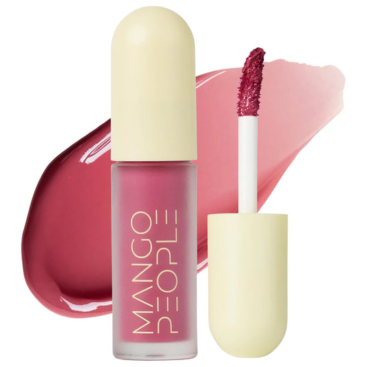 Hydrating Glossy Fruit Lip Stain provides long-lasting hydration and glossy shine.